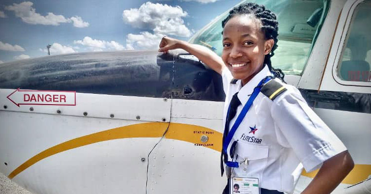 L’Afrique a du talent : une jeune femme de 23 ans devient pilote aux États-Unis