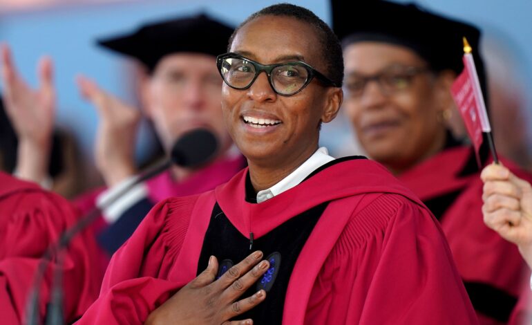 Claudine Gay, première femme noire présidente de Harvard